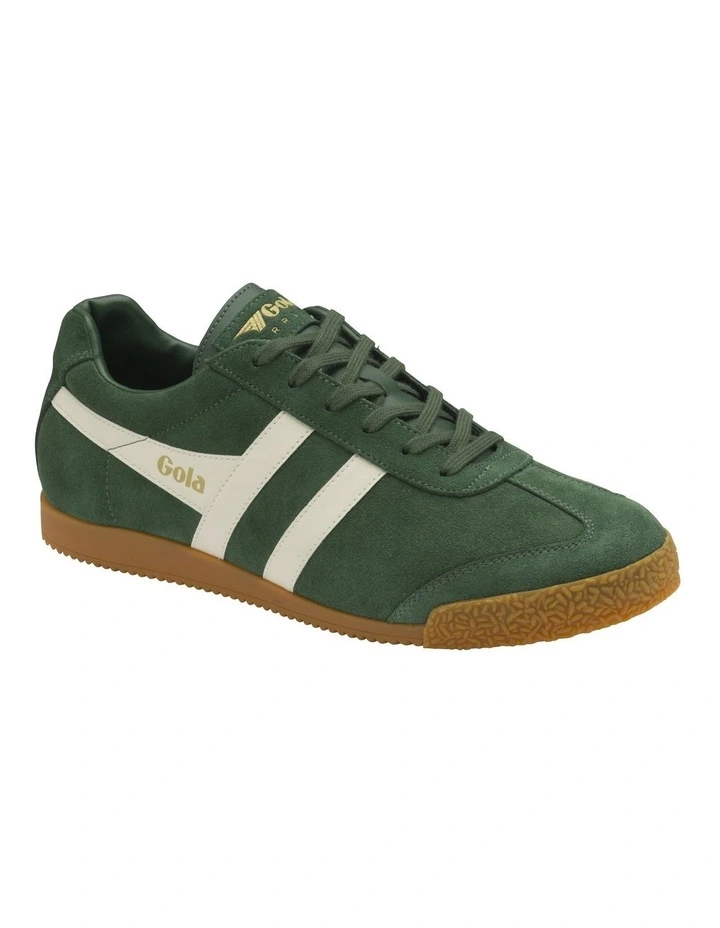 Harrier Sneaker in Evergreen and Off White image 2