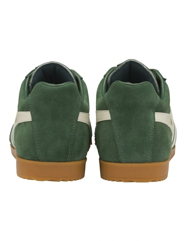 Harrier Sneaker in Evergreen and Off White image 4