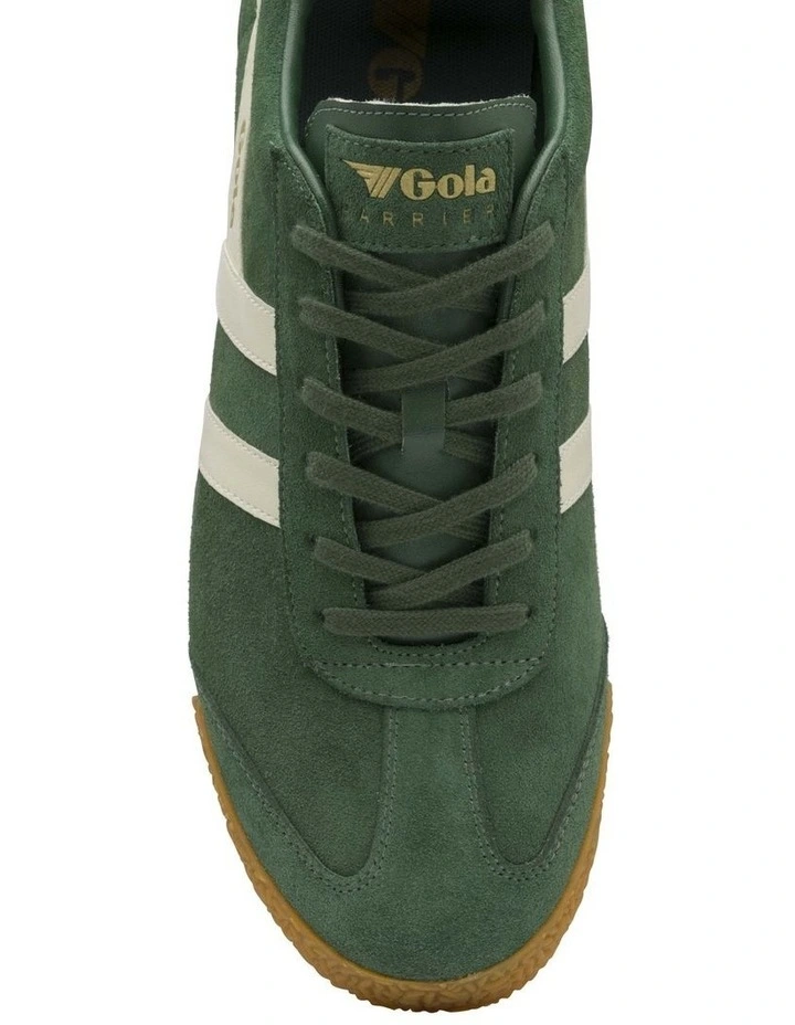 Harrier Sneaker in Evergreen and Off White image 5