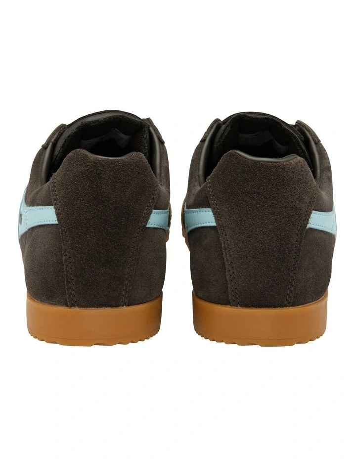 Harrier Sneaker in Brown and Pale Blue image 4