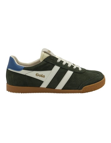 Dark Khaki/Off White/Sapphire colour