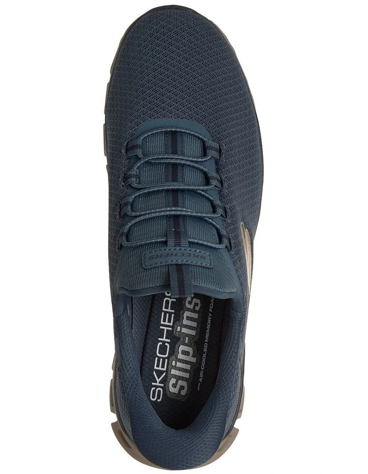Glide-Step Noxus Slip In Sneaker Navy/Tan image 2