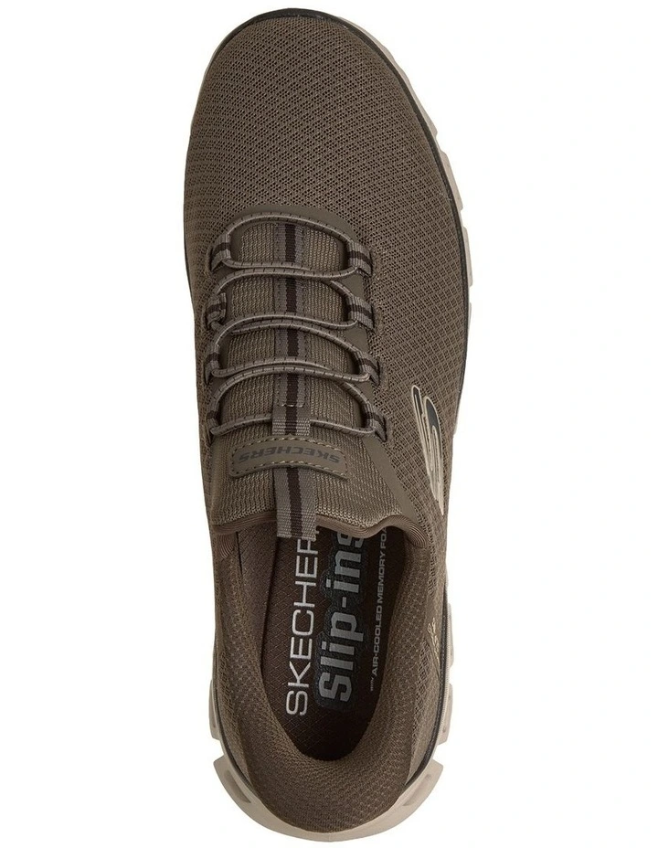 Glide-Step Noxus Slip In Sneaker Brown/Natural image 2