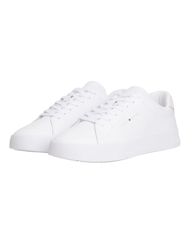 Core Court Sneakers in White image 1