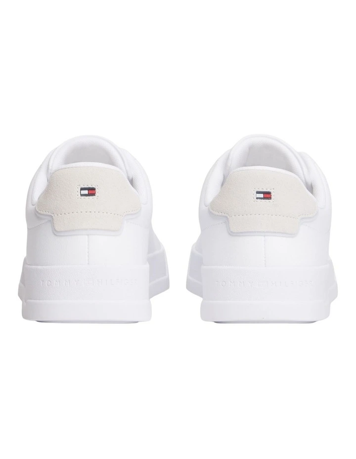 Core Court Sneakers in White image 2