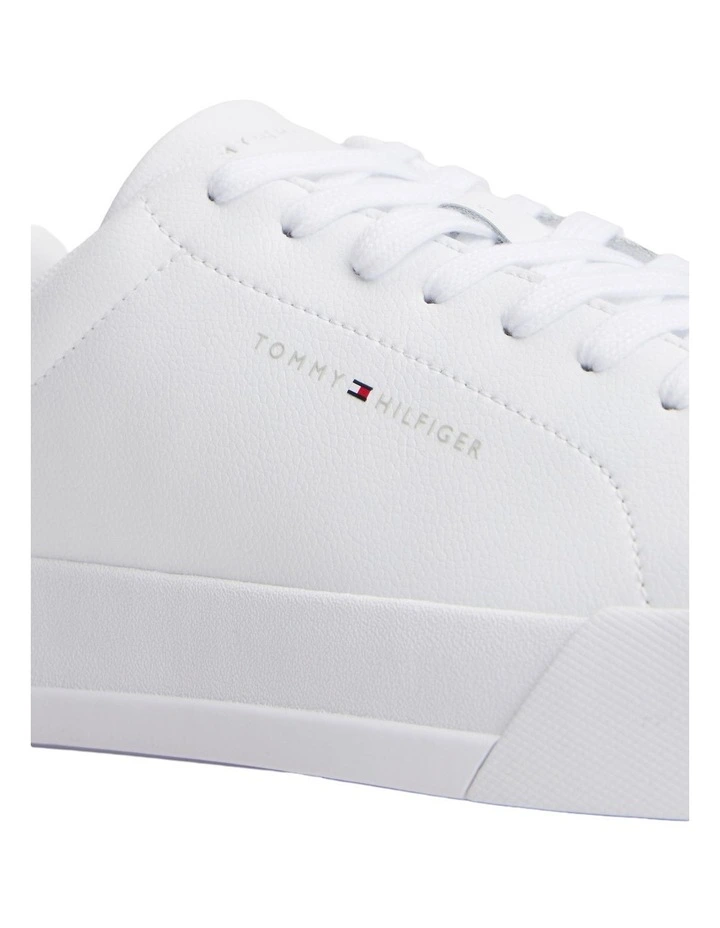 Core Court Sneakers in White image 6
