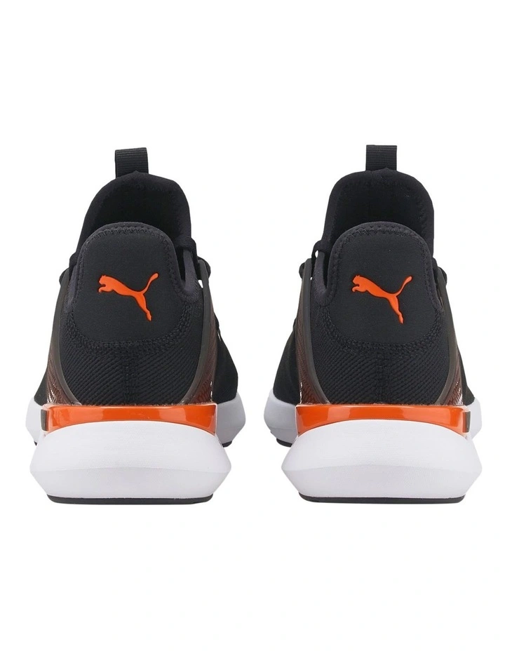 orange cross trainers