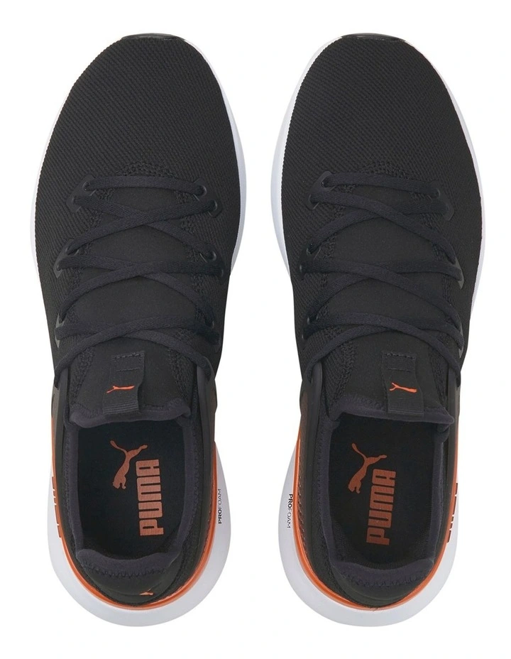 orange cross trainers