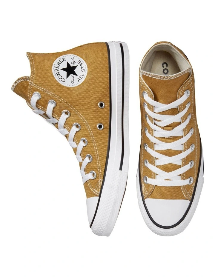 Converse Chuck Taylor All Star Hi in Yellow image 5