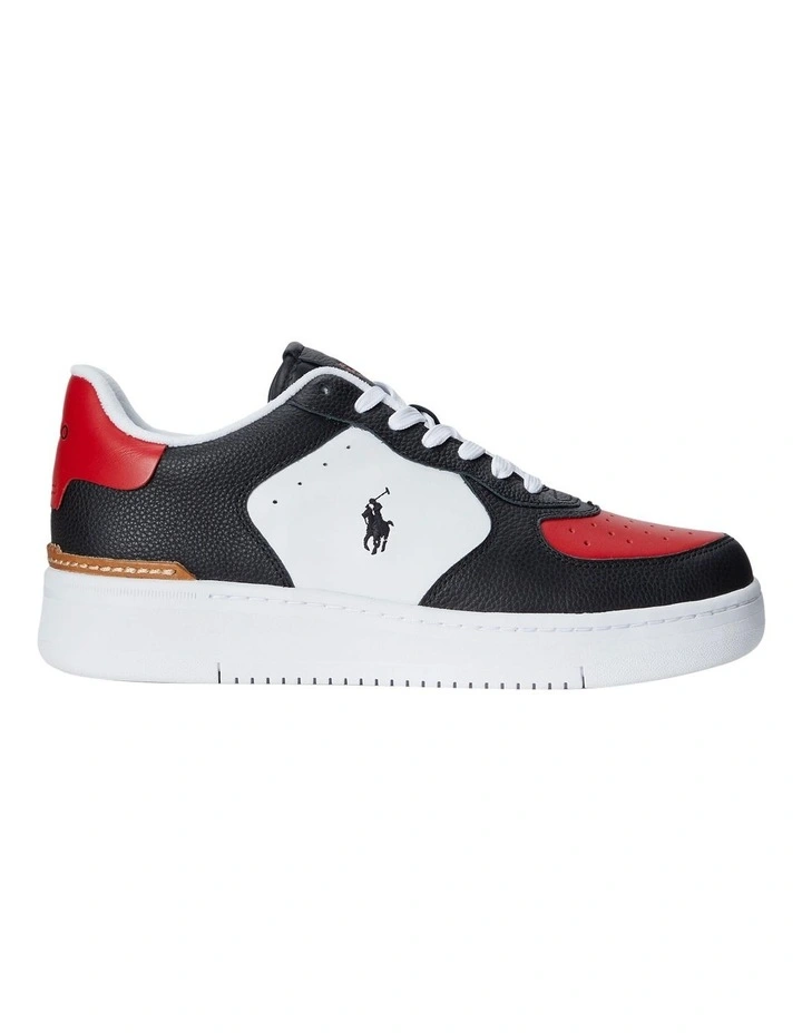 Supreme Court Sneaker in Black/Red image 1