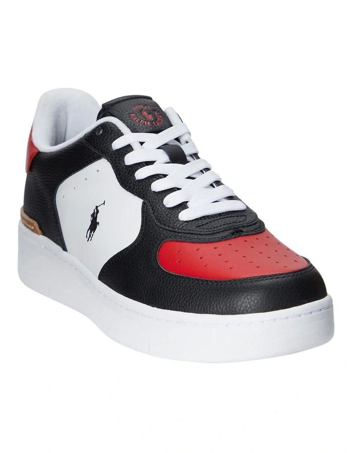 Supreme Court Sneaker in Black/Red image 2