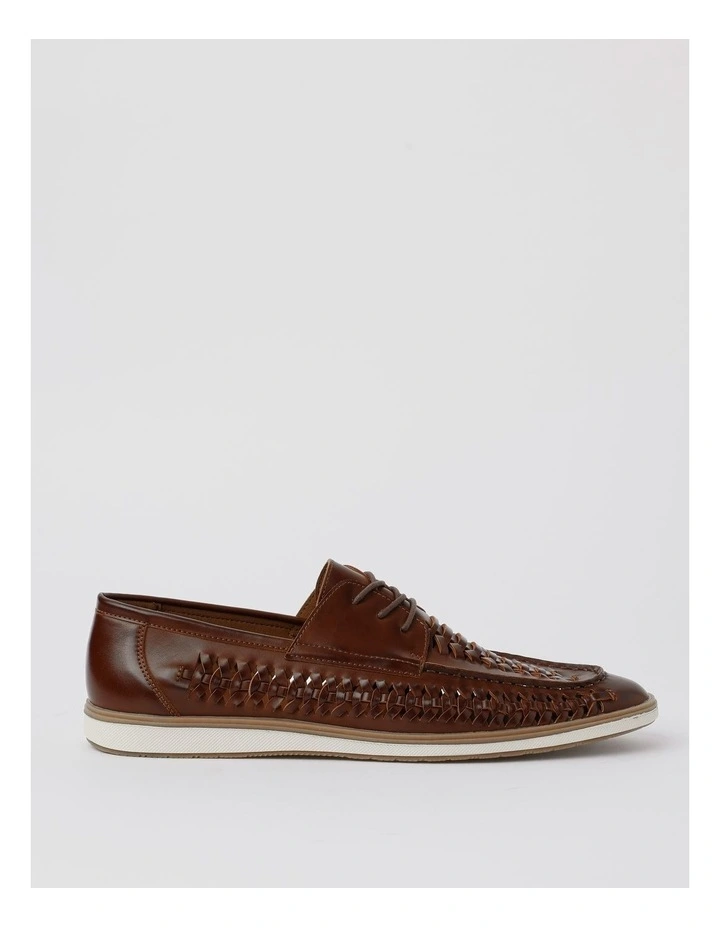 Verona Lace Up in Huarache Tan image 1