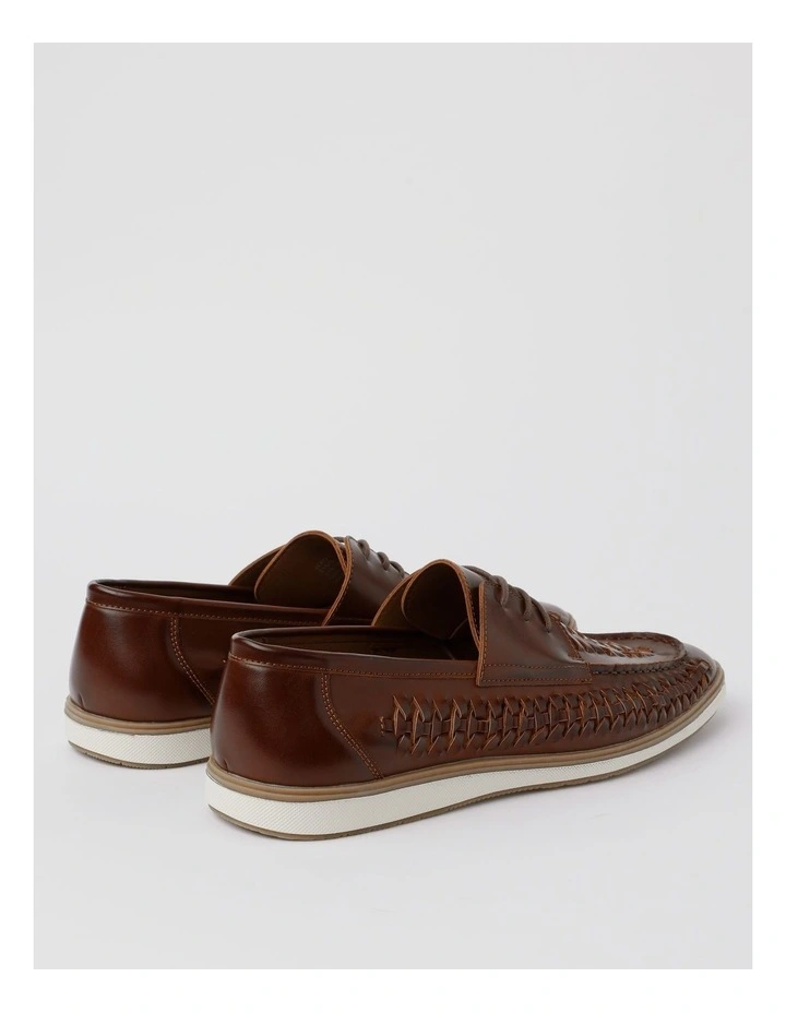 Verona Lace Up in Huarache Tan image 4