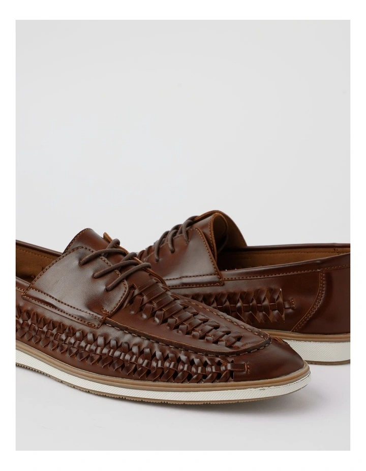 Verona Lace Up in Huarache Tan image 5