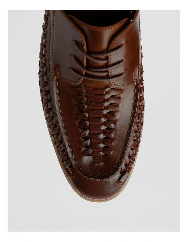 Verona Lace Up in Huarache Tan image 6