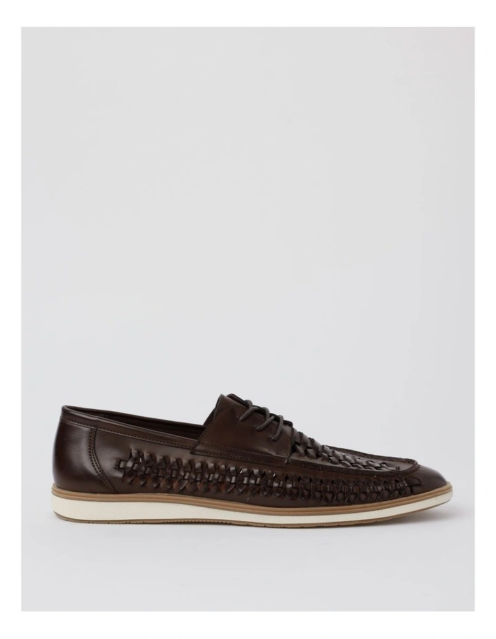 Verona Lace Up in Huarache Brown image 1