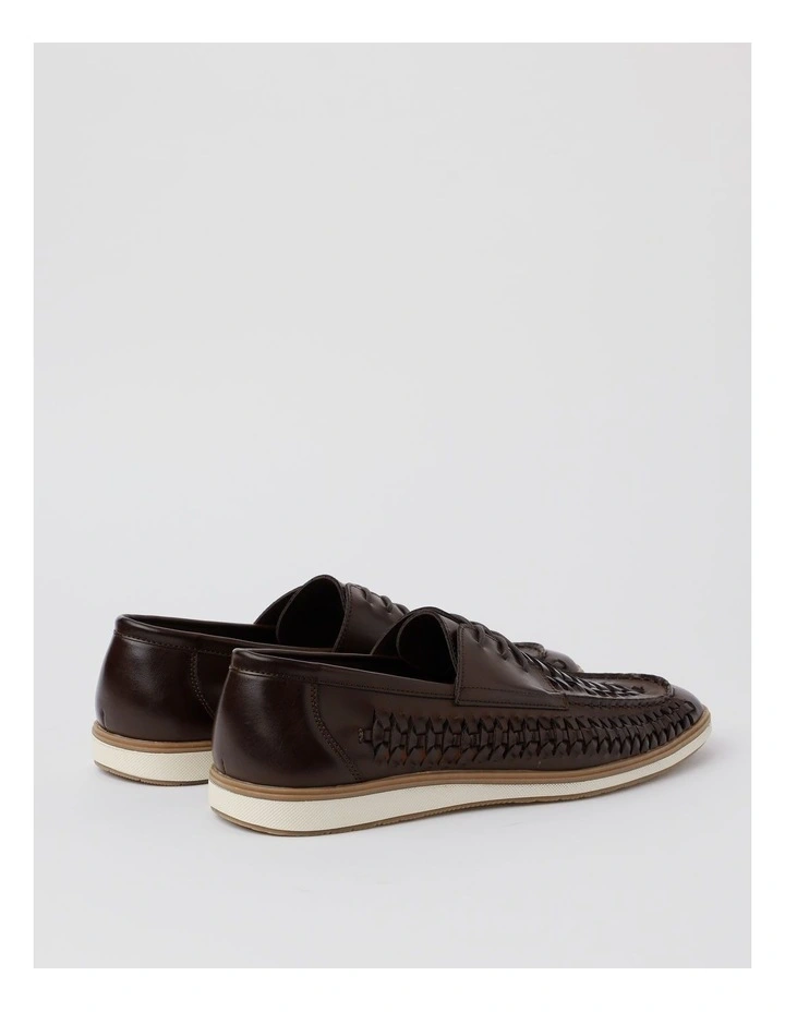 Verona Lace Up in Huarache Brown image 5