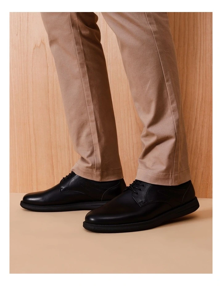 Miles Lace Up Shoe in Black image 2