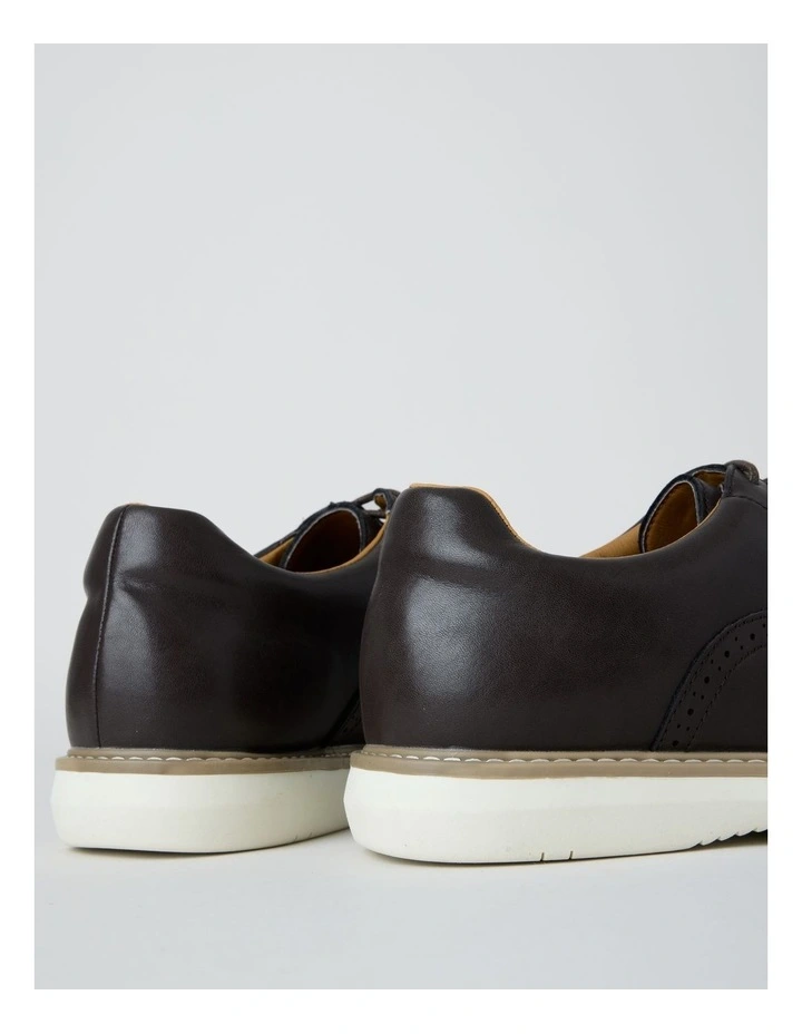 Beau Casual Brogue Lace Up in Brown image 6