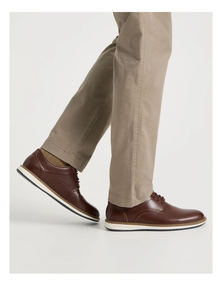 Storm Comfort Leather Lace Up in Cognac image 2