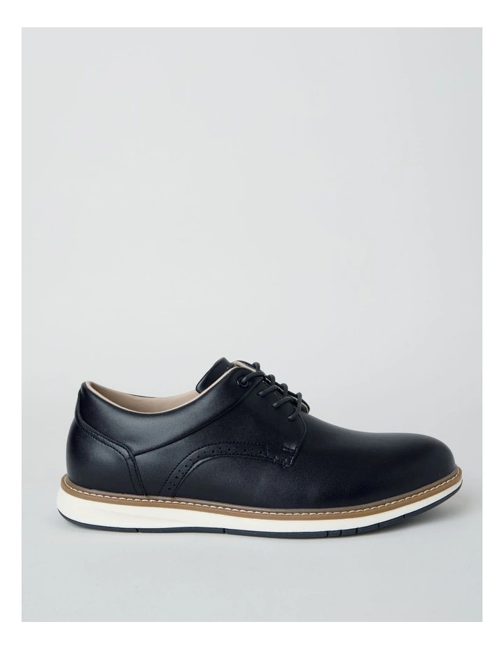 Storm Comfort Leather Lace Up in Black image 1