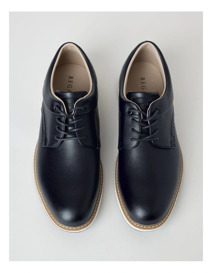 Storm Comfort Leather Lace Up in Black image 3