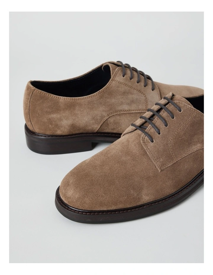 Malcolm Lace Up in Dark Sand Suede image 2