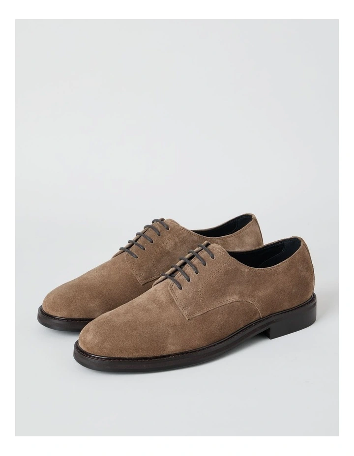 Malcolm Lace Up in Dark Sand Suede image 3
