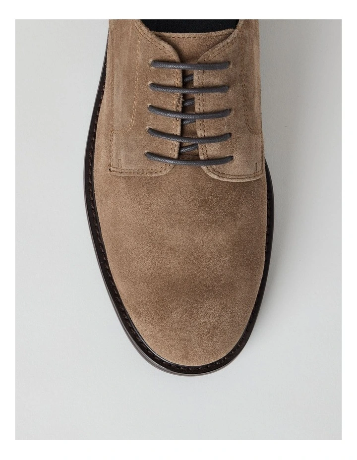 Malcolm Lace Up in Dark Sand Suede image 5