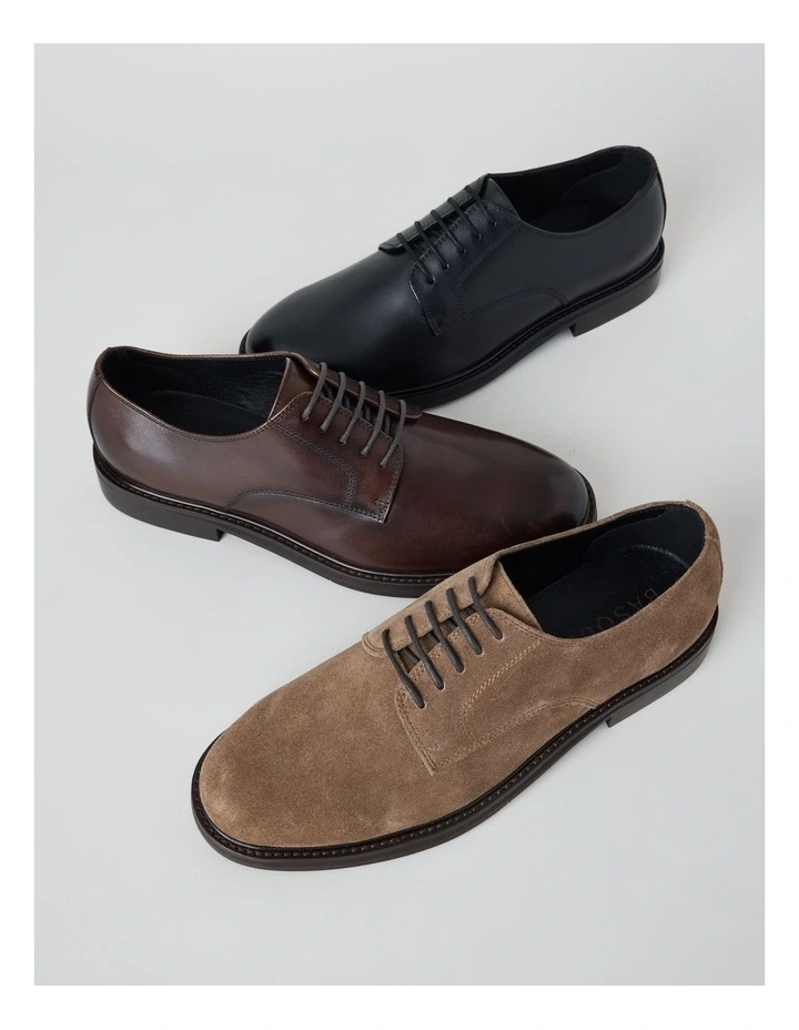 Malcolm Lace Up in Dark Sand Suede image 6
