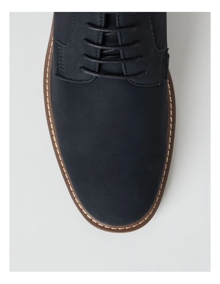 Falls Casual Lace Up Tumbled in Black Nubuck image 5