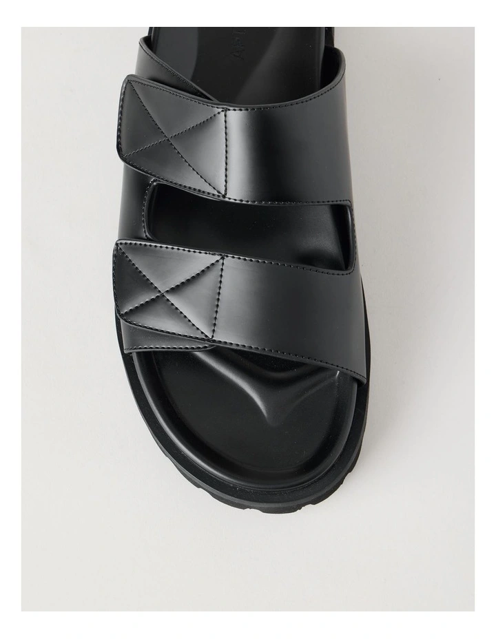 Barrett Chunky Slides in Black image 6