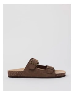 Santiago Slide in Tan