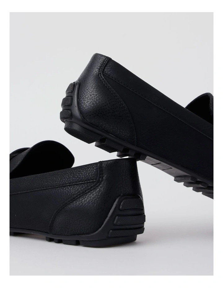 Mason Moccasin in Black image 3