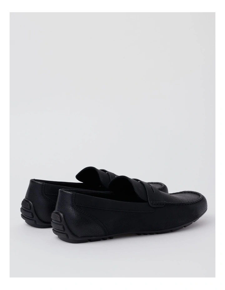 Mason Moccasin in Black image 5