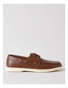 Malaga Boat Shoe in Tan