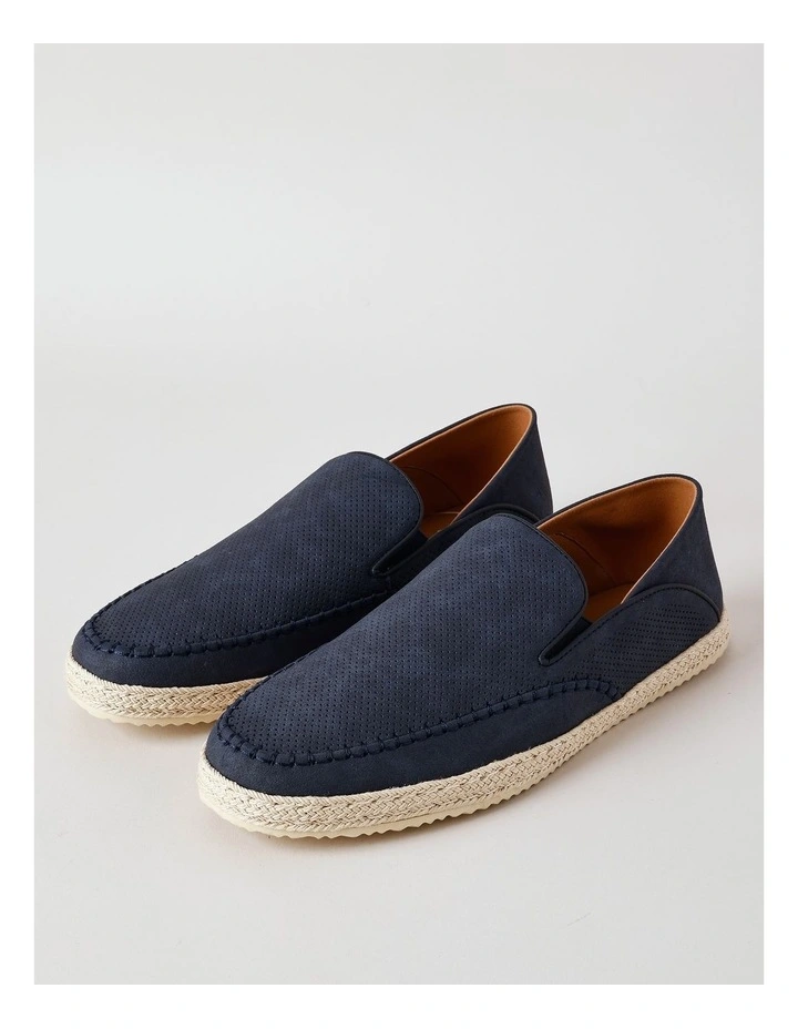Vigo Espadrille in Navy image 4