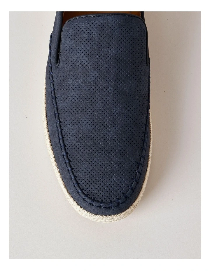 Vigo Espadrille in Navy image 6