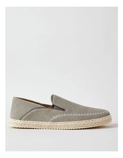 Vigo Espadrille in Grey