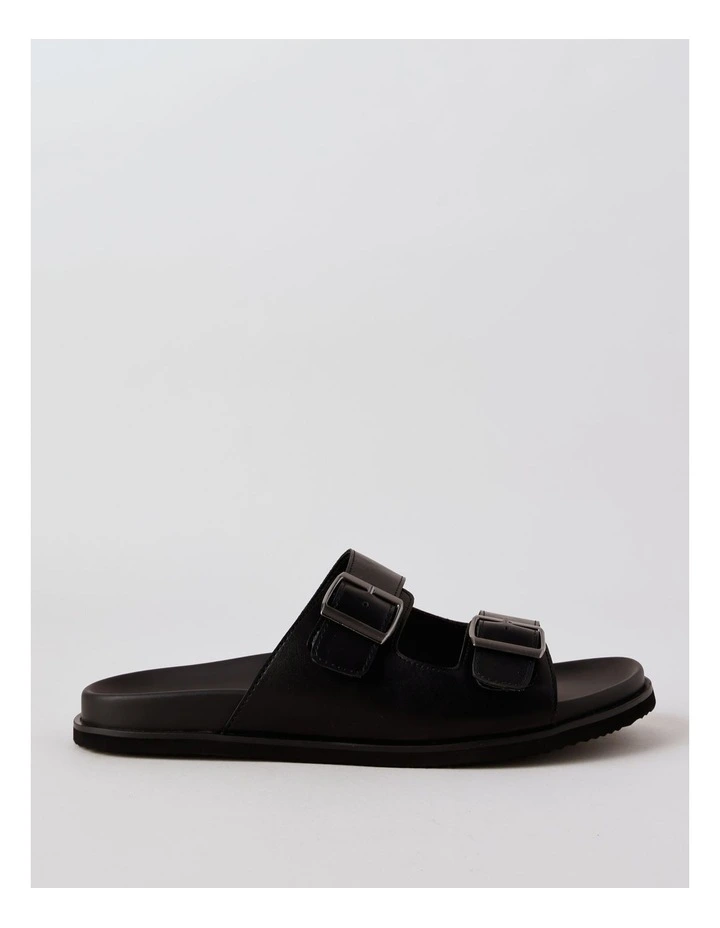 Segovia Slide in Black/Black image 1