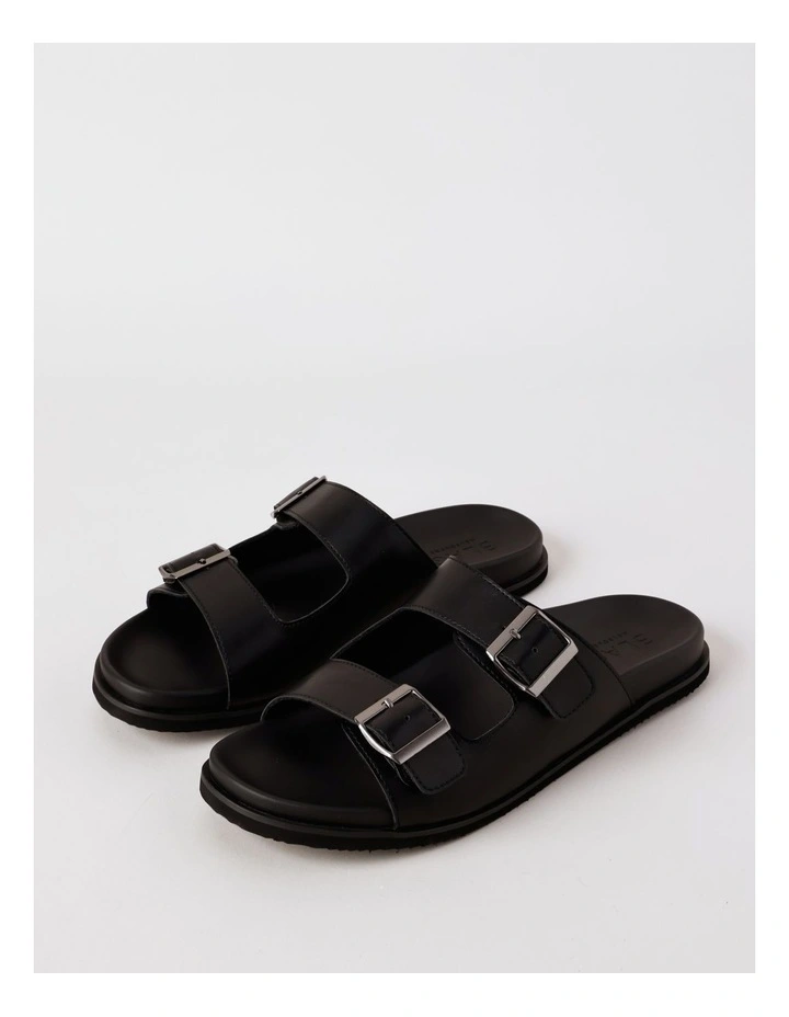 Segovia Slide in Black/Black image 3