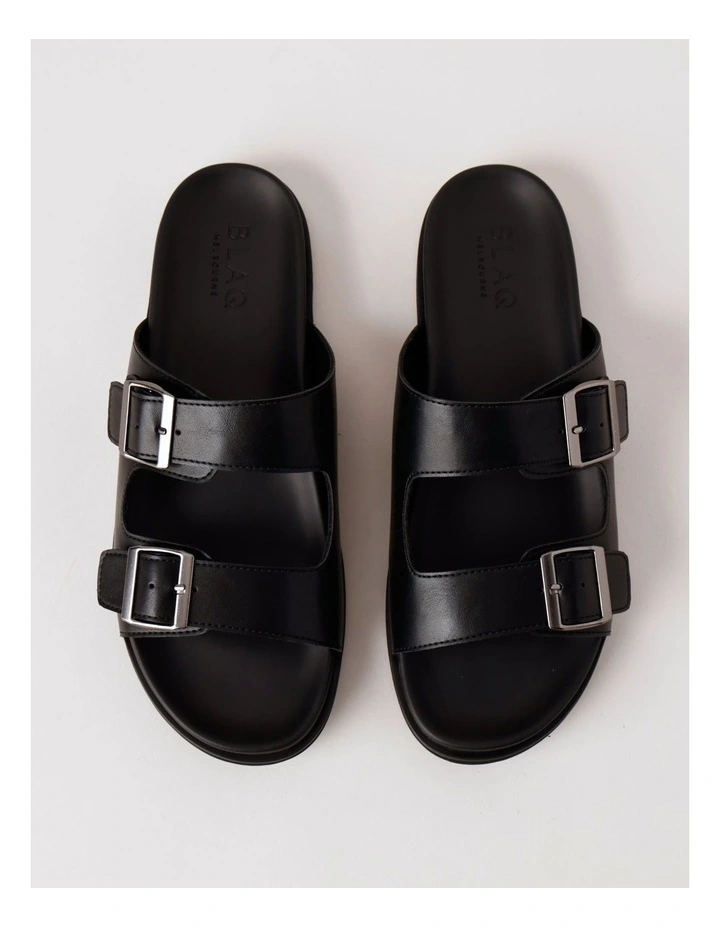 Segovia Slide in Black/Black image 4