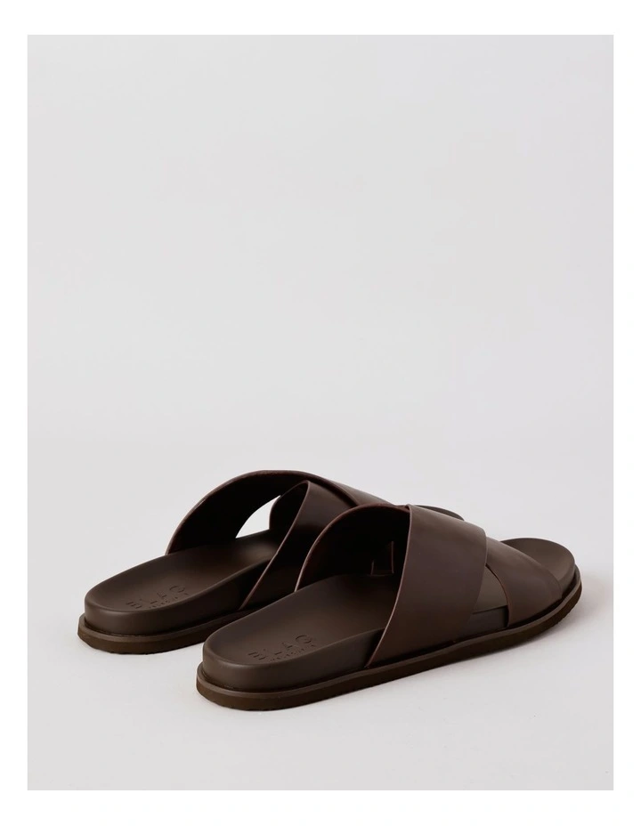 Cabra Cross Slide in Brown image 5