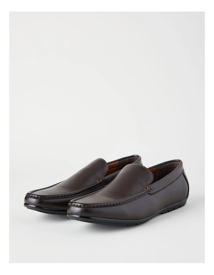 Colt Leather Moccasin in Dark Brown image 3
