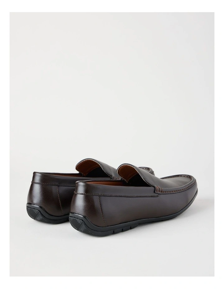 Colt Leather Moccasin in Dark Brown image 5