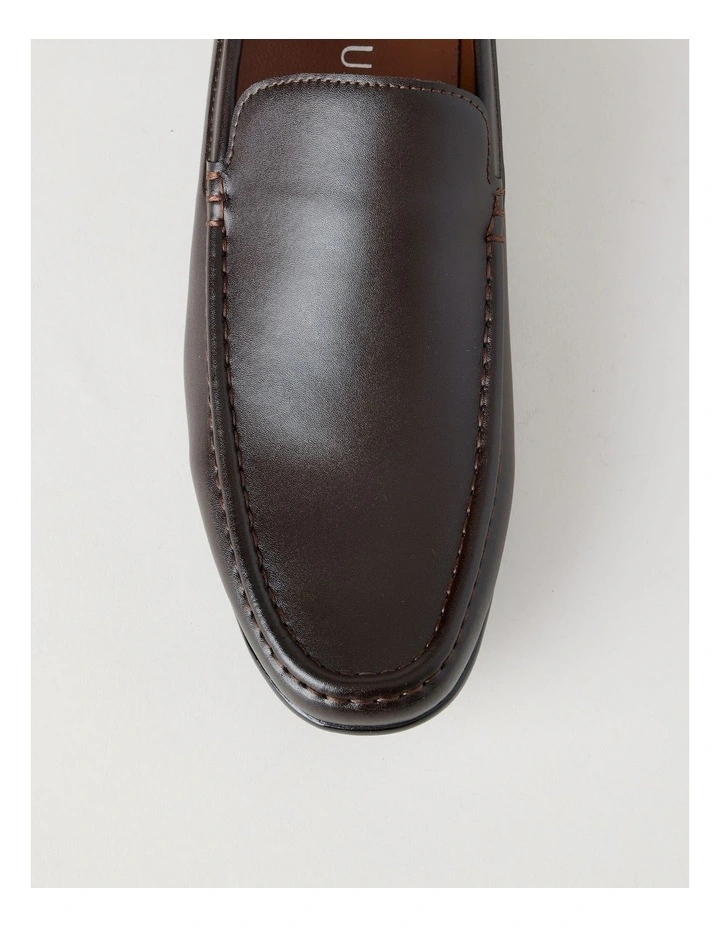 Colt Leather Moccasin in Dark Brown image 7