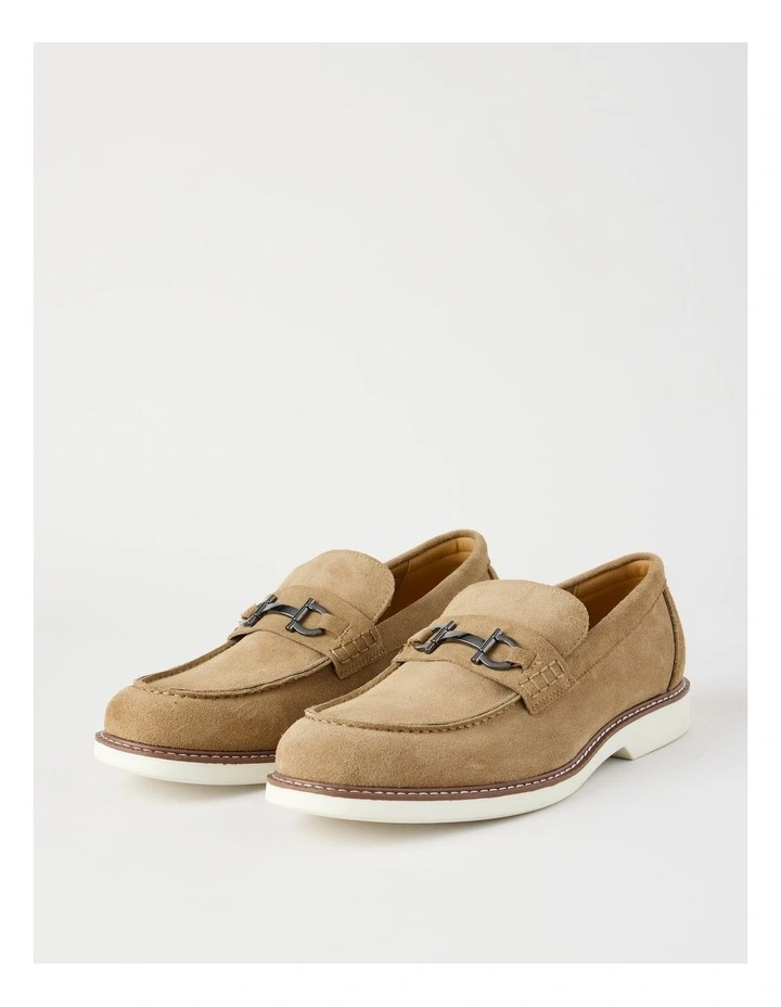 Hector Casual Suede Loafer in Sand image 3