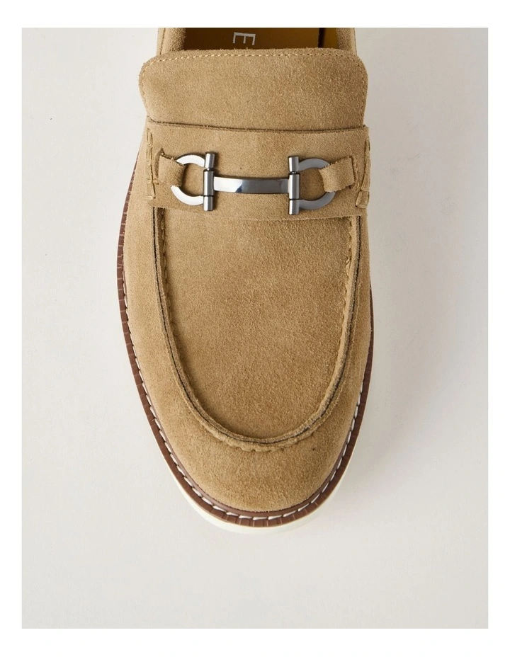 Hector Casual Suede Loafer in Sand image 6