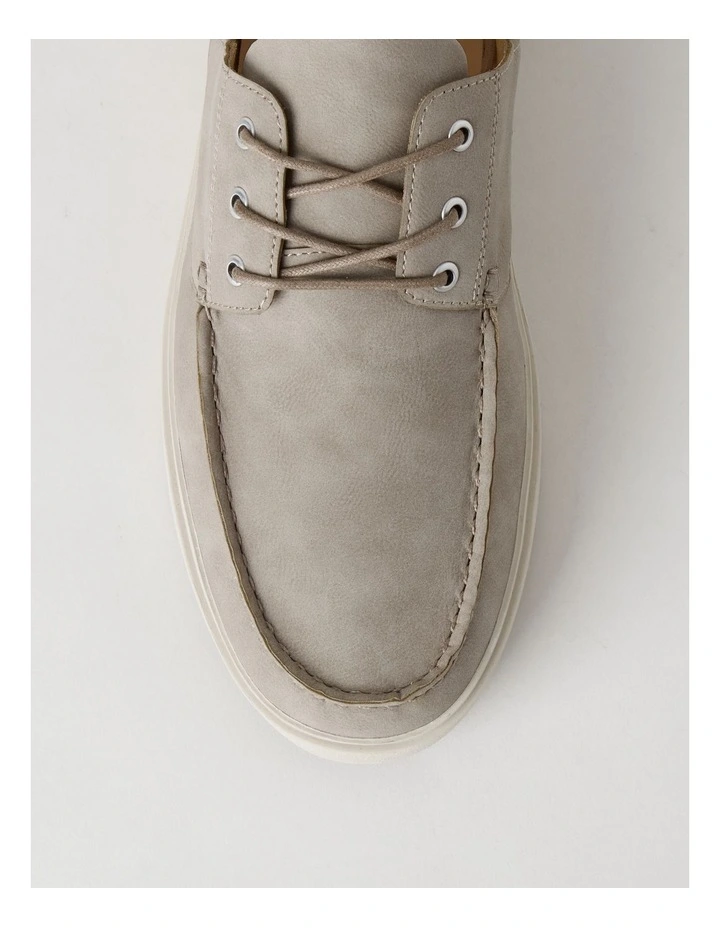 Paolo Boat Shoe in Cement image 5