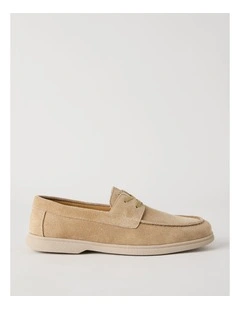 Parker Boat Loafer in Sand